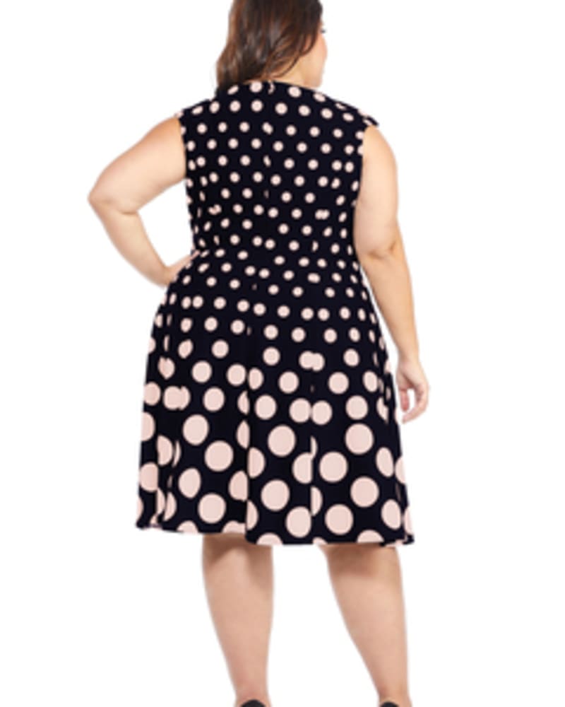 London times polka dot dress clearance